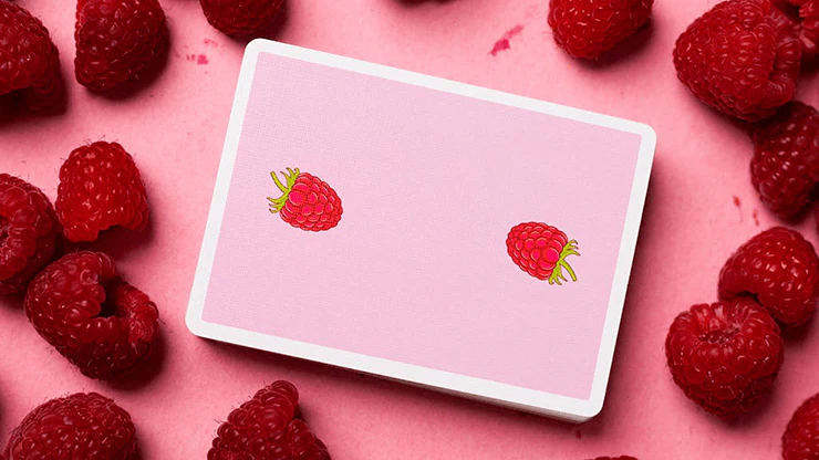 Snackers Raspberry Playing Cards USPCC - Image 4