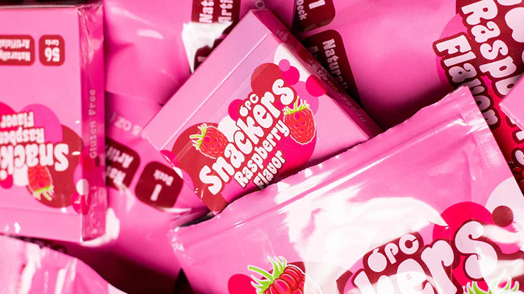 Snackers Raspberry Playing Cards USPCC - Image 6