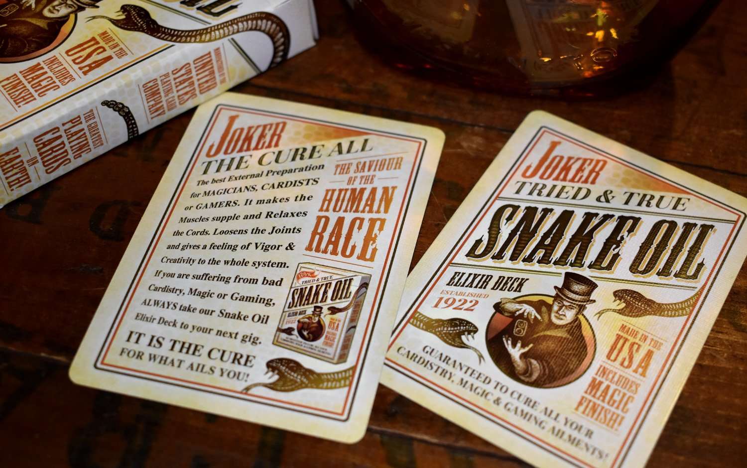 Snake Oil Elixir Playing Cards USPCC - Image 9