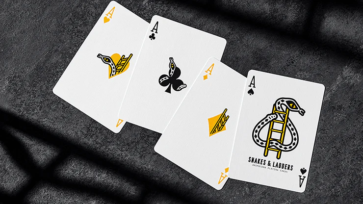 Snakes & Ladders Marked Playing Cards USPCC - Image 3