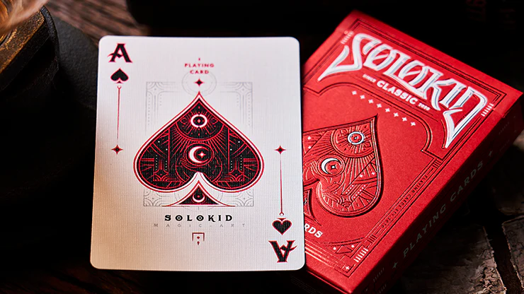 Solokid Classic Ruby Playing Cards MPC - Image 6
