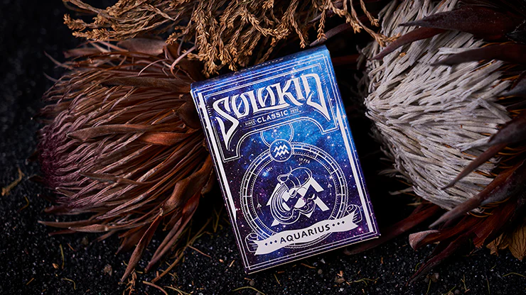 Solokid Constellation Series Aquarius Playing Cards MPC - Image 7
