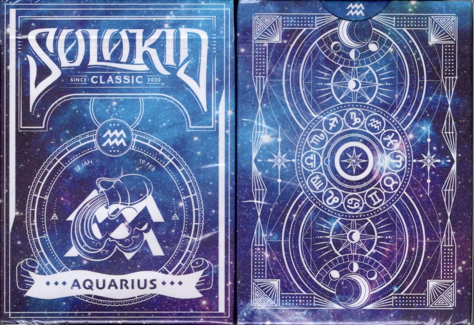 Solokid Constellation Series v2 Aquarius Playing Cards MPC