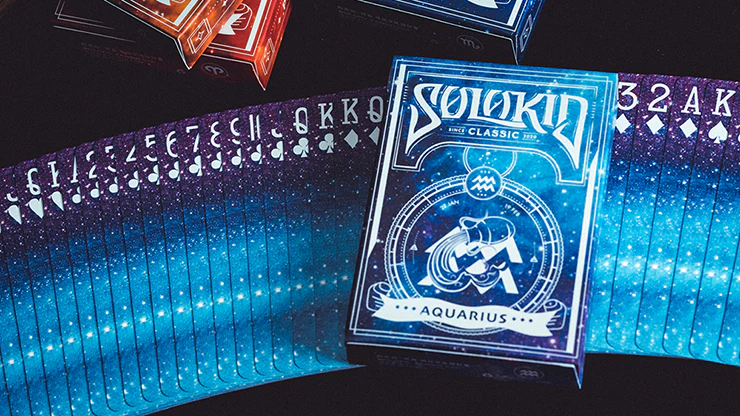 Solokid Constellation Series v2 Aquarius Playing Cards MPC - Image 2