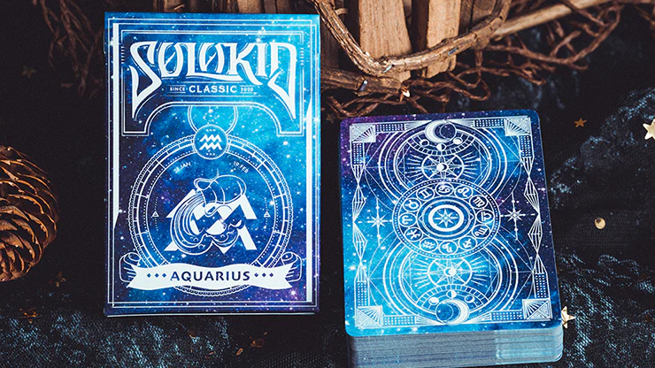 Solokid Constellation Series v2 Aquarius Playing Cards MPC - Image 3