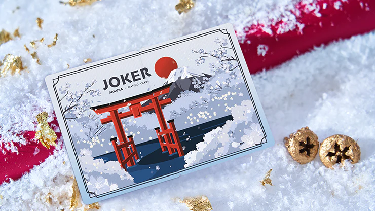 Solokid Sakura Blue Playing Cards MPC - Image 5