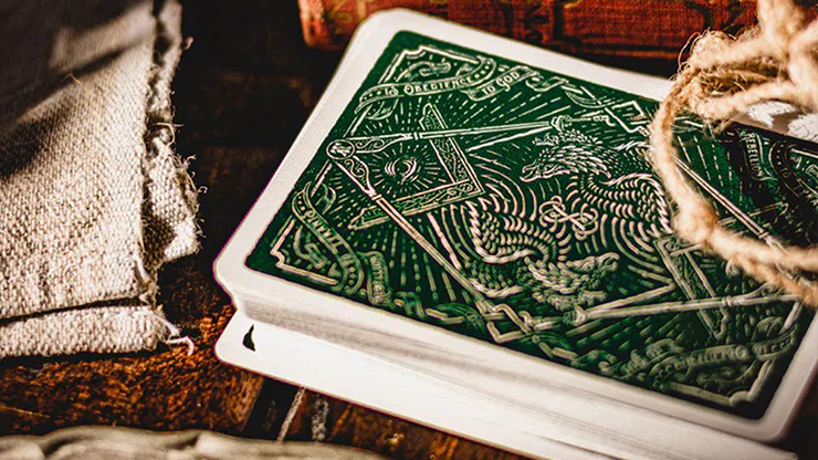 Sons of Liberty Green Playing Cards USPCC - Image 7