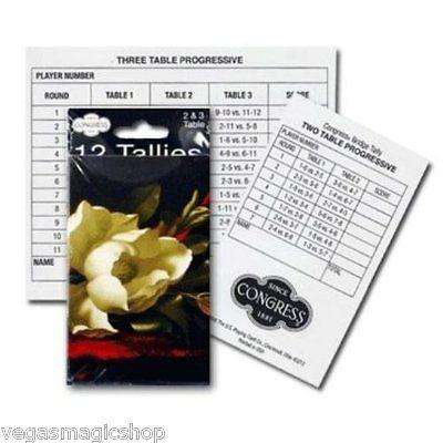Southern Charm Bridge Tallies Scorecards