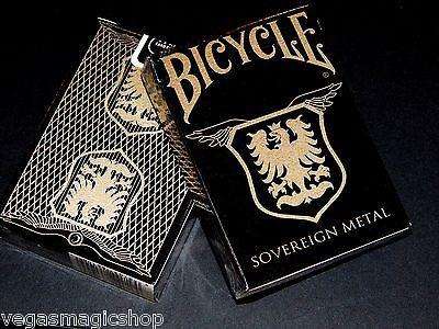 Sovereign Metal Copper Bicycle Playing Cards Deck - Image 2