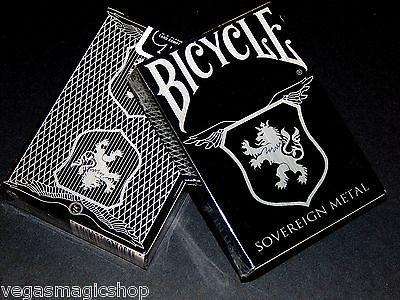 Sovereign Metal Stainless Steel Bicycle Playing Cards Deck - Image 2
