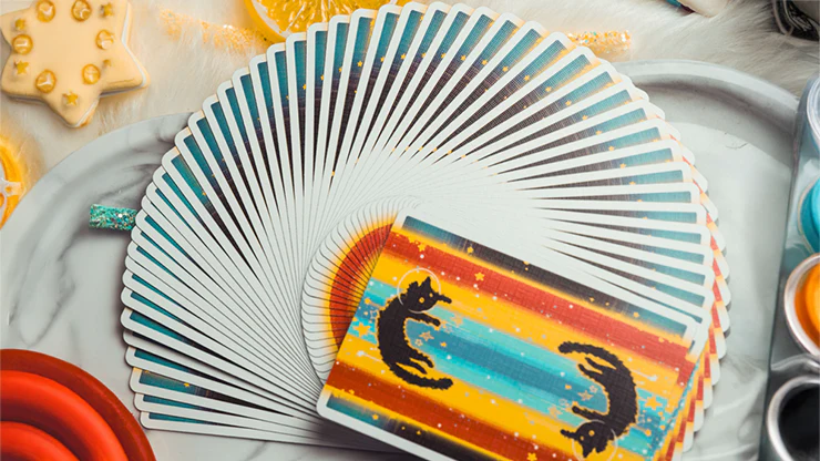 Space Cat V2 Playing Cards by King Star - Limited Edition - Image 2