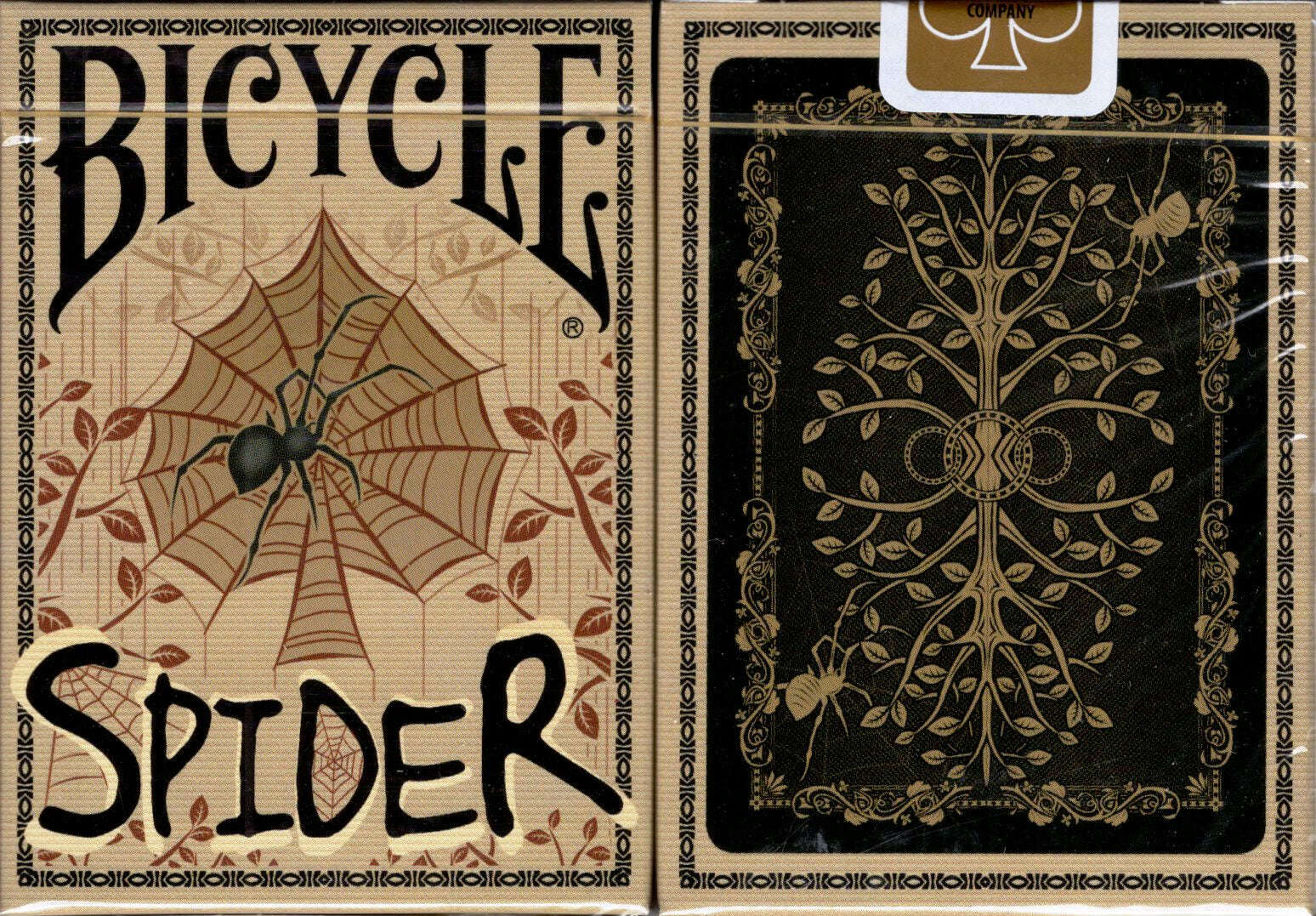 Spider Gilded Bicycle Playing Cards - Image 3