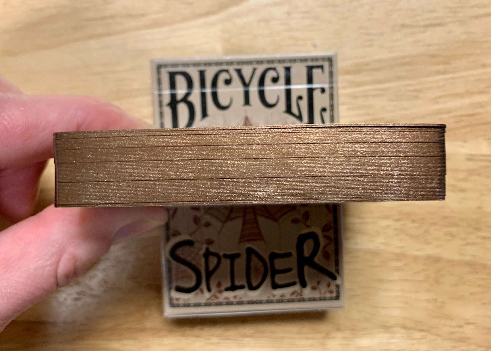 Spider Gilded Bicycle Playing Cards - Image 5