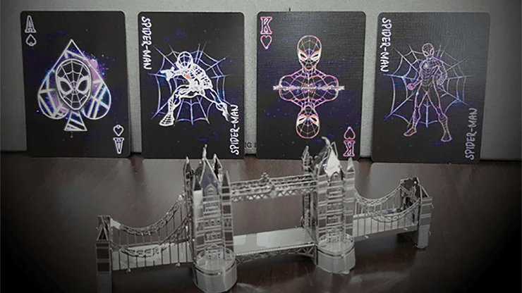 Spider-Man Neon Playing Cards JLCC - Image 3
