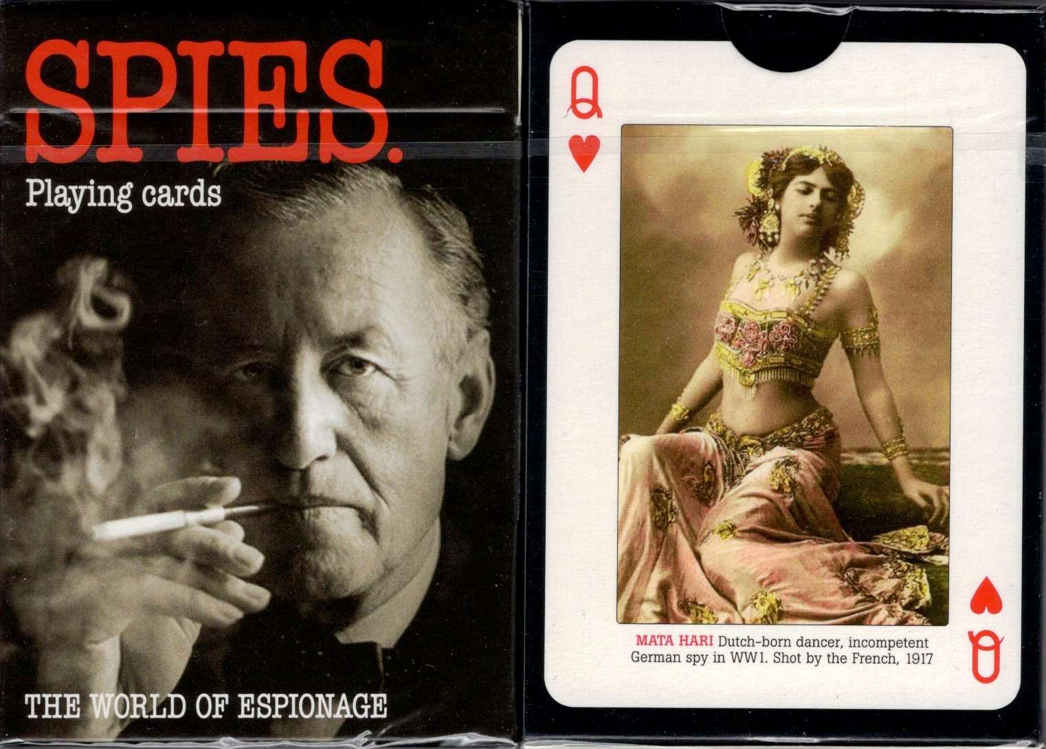 Spies World of Espionage Playing Cards Piatnik