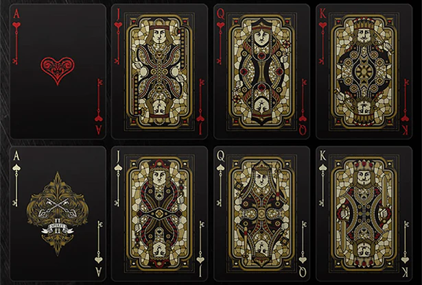 Spirit II Black Bicycle Playing Cards - Image 3