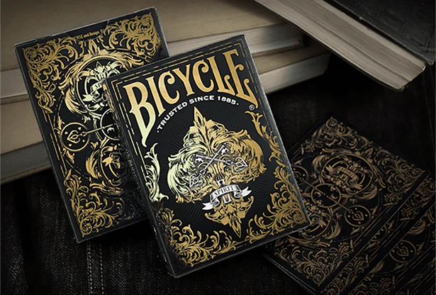 Spirit II Black Bicycle Playing Cards - Image 6