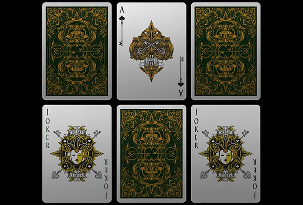 Spirit II Green Bicycle Playing Cards - Image 4