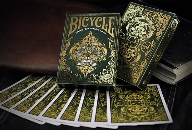 Spirit II Green Bicycle Playing Cards - Image 6
