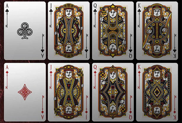 Spirit II Red MetalLuxe Bicycle Playing Cards - Image 3