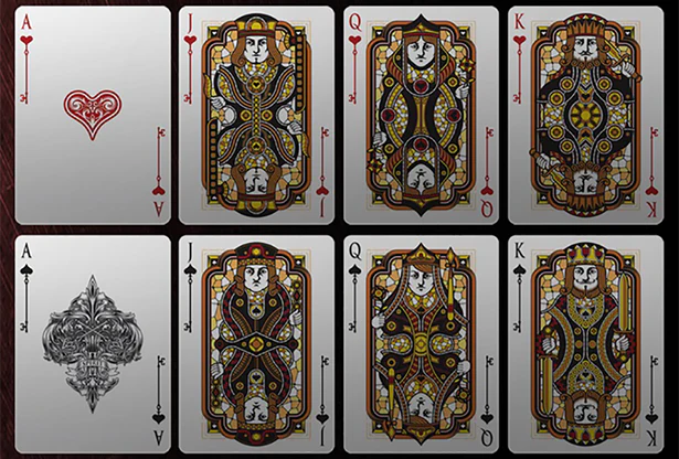 Spirit II Red MetalLuxe Bicycle Playing Cards - Image 4