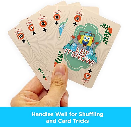 SpongeBob Holiday Playing Cards by Aquarius - Image 3
