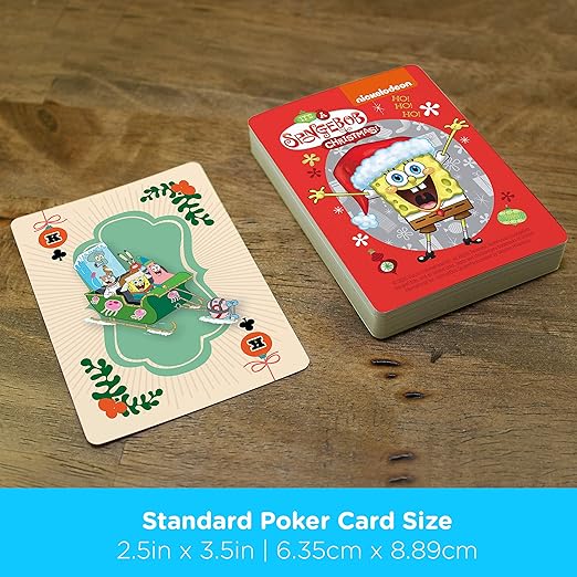 SpongeBob Holiday Playing Cards by Aquarius - Image 4