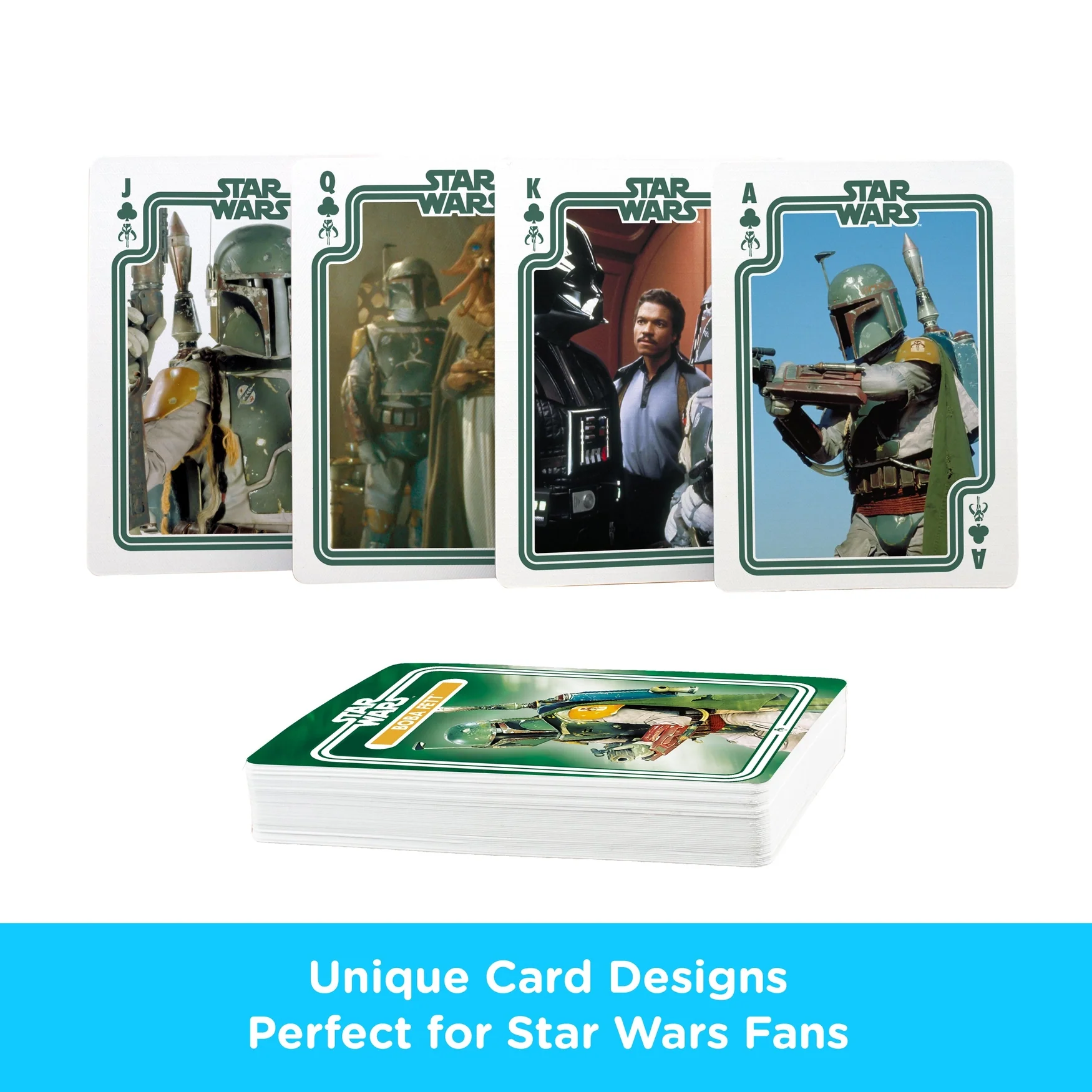 Star Wars Boba Fett Playing Cards by Aquarius - Image 3