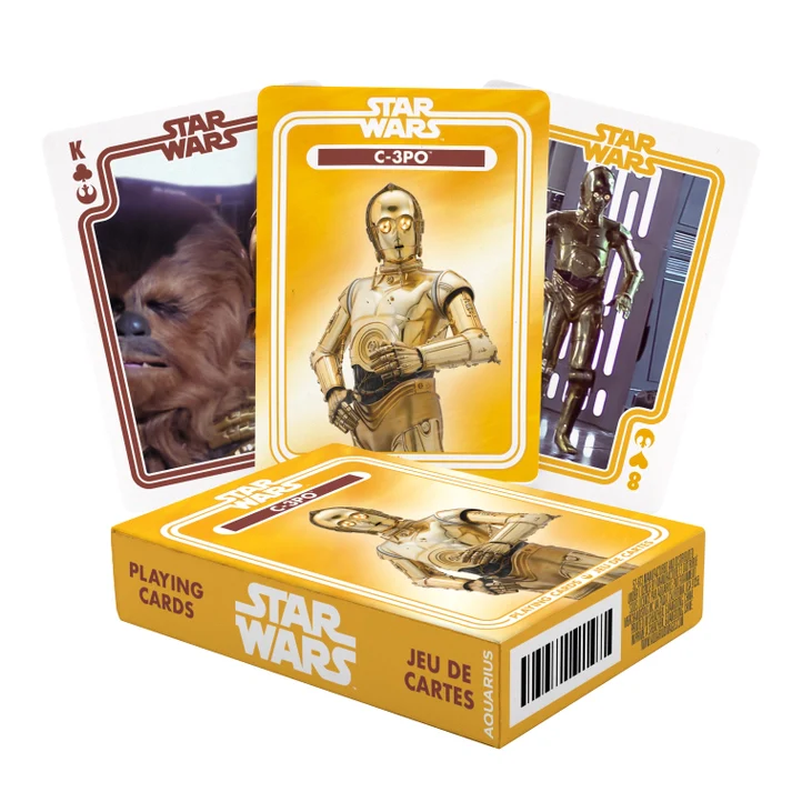 Star Wars C-3PO Playing Cards by Aquarius - Image 4