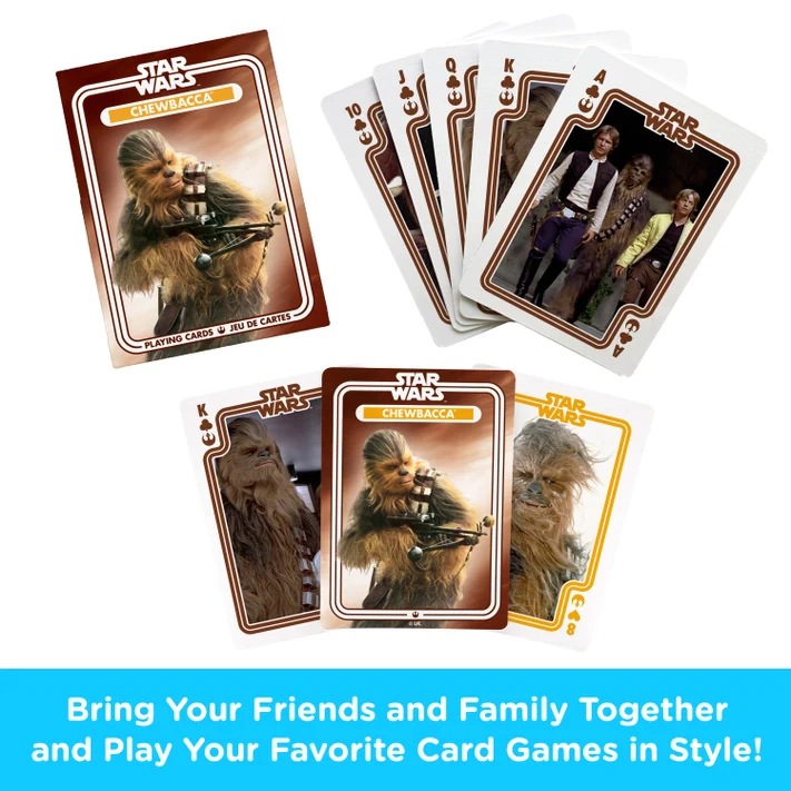 Star Wars Chewbacca Playing Cards by Aquarius - Image 5