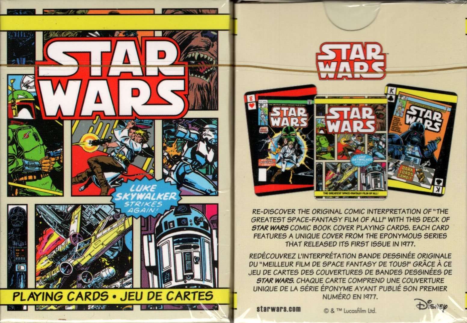 Star Wars Comics Playing Cards Aquarius