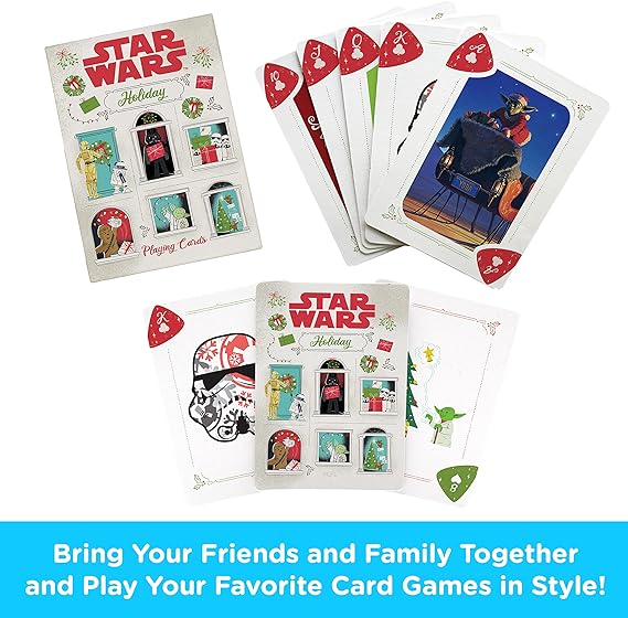 Star Wars Holiday Playing Cards by Aquarius - Image 5
