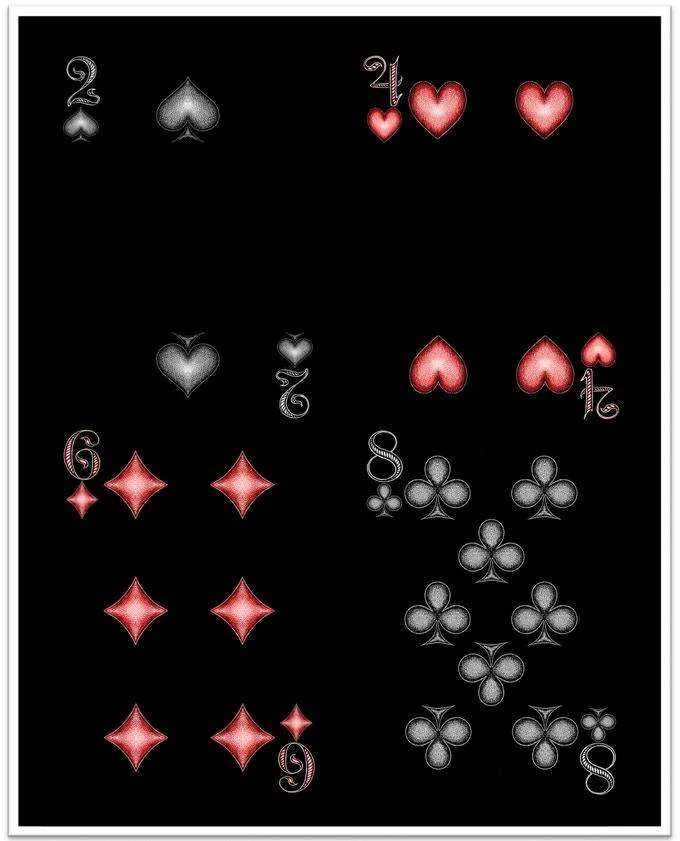 Stardust Black Playing Cards NPCC - Image 3