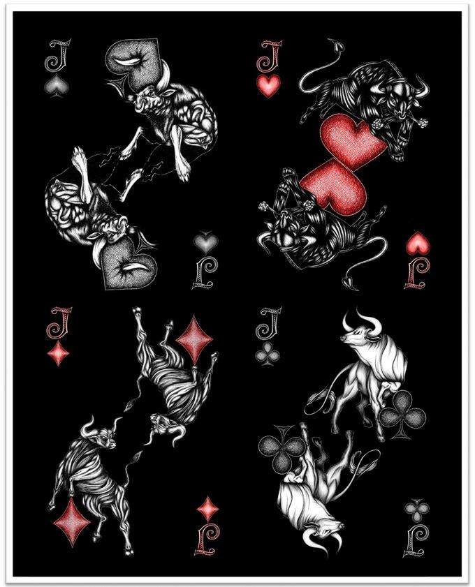 Stardust Black Playing Cards NPCC - Image 6