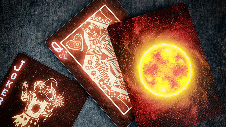 Starlight Solar Bicycle Playing Cards - Image 2