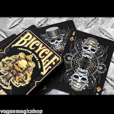 Steampunk Bandits Bicycle Playing Cards - Black & White - Image 6