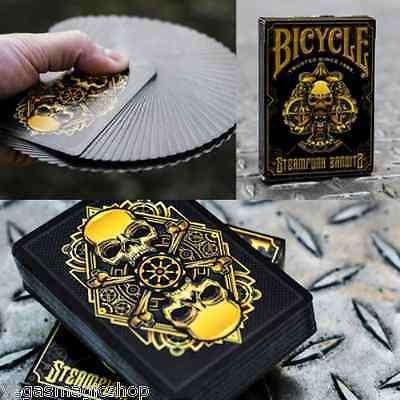 Steampunk Bandits Bicycle Playing Cards - Black & White - Image 8