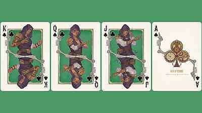 Steampunk Beginnings Bicycle Playing Cards - Image 3