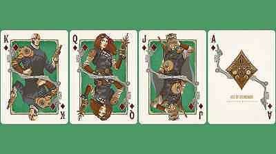 Steampunk Beginnings Bicycle Playing Cards - Image 4