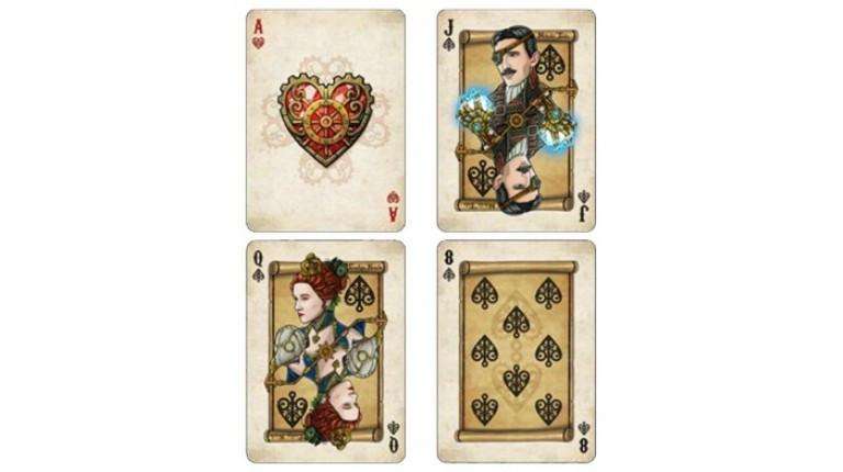 Steampunk Pirates Bicycle Playing Cards - Image 2