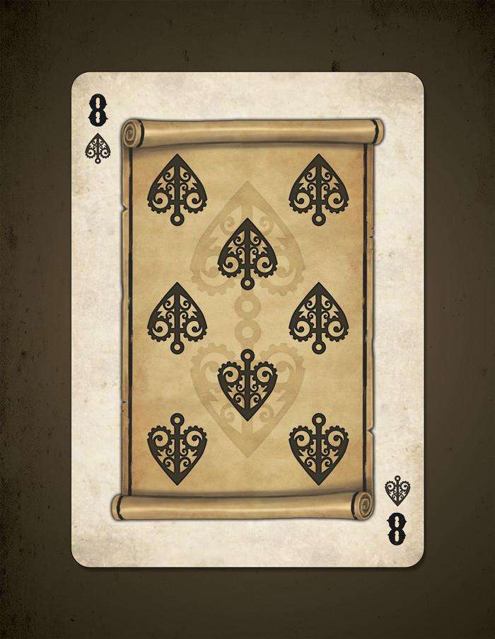 Steampunk Pirates Bicycle Playing Cards - Image 3