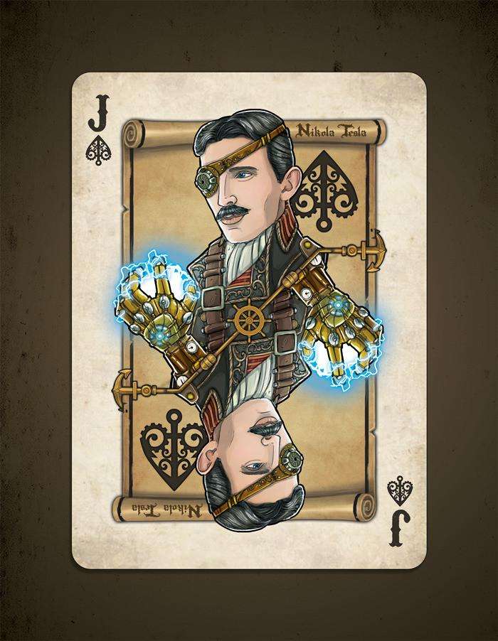 Steampunk Pirates Bicycle Playing Cards - Image 5