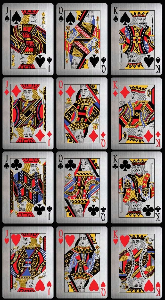 Steel Hippo Metal Playing Cards - Image 3