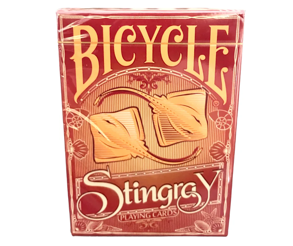 Stingray Orange Gilded Bicycle Playing Cards - Image 4