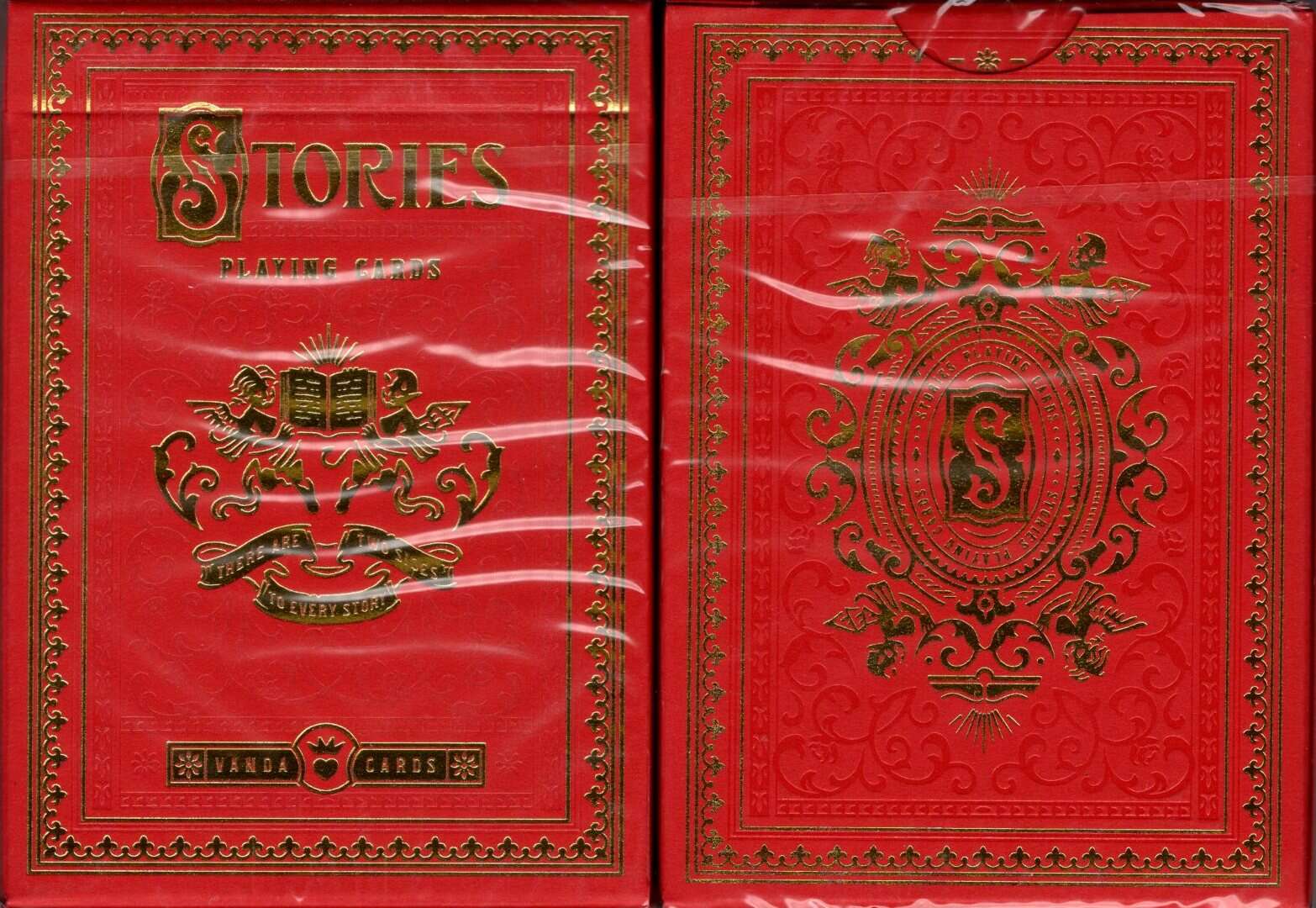 Stories Vol.1 Red Playing Cards USPCC
