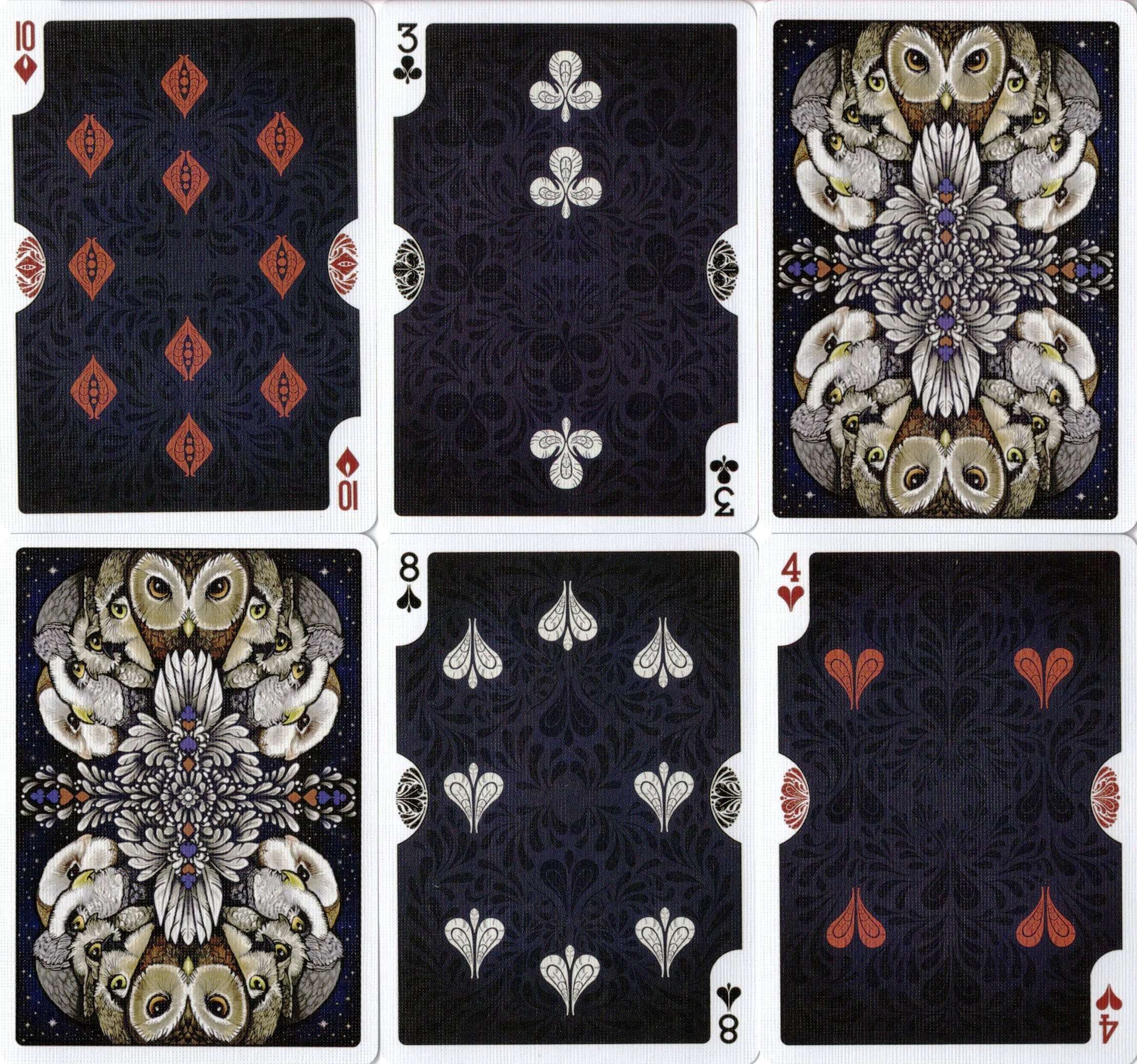 Strigiformes Owl Bicycle Playing Cards - Image 2