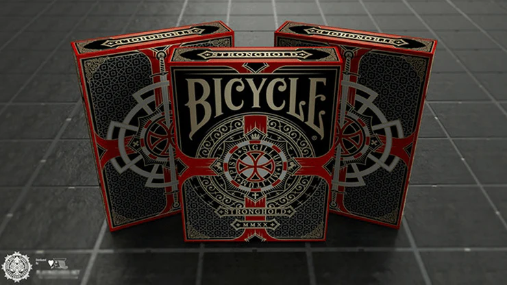 Stronghold Crimson Bicycle Playing Cards - Image 6