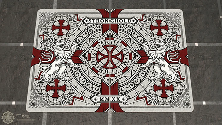 Stronghold Crimson Special Edition Playing Cards USPCC - Image 3