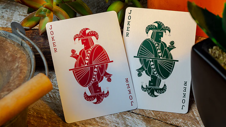 Succulents Gilded Playing Cards USPCC - Image 5