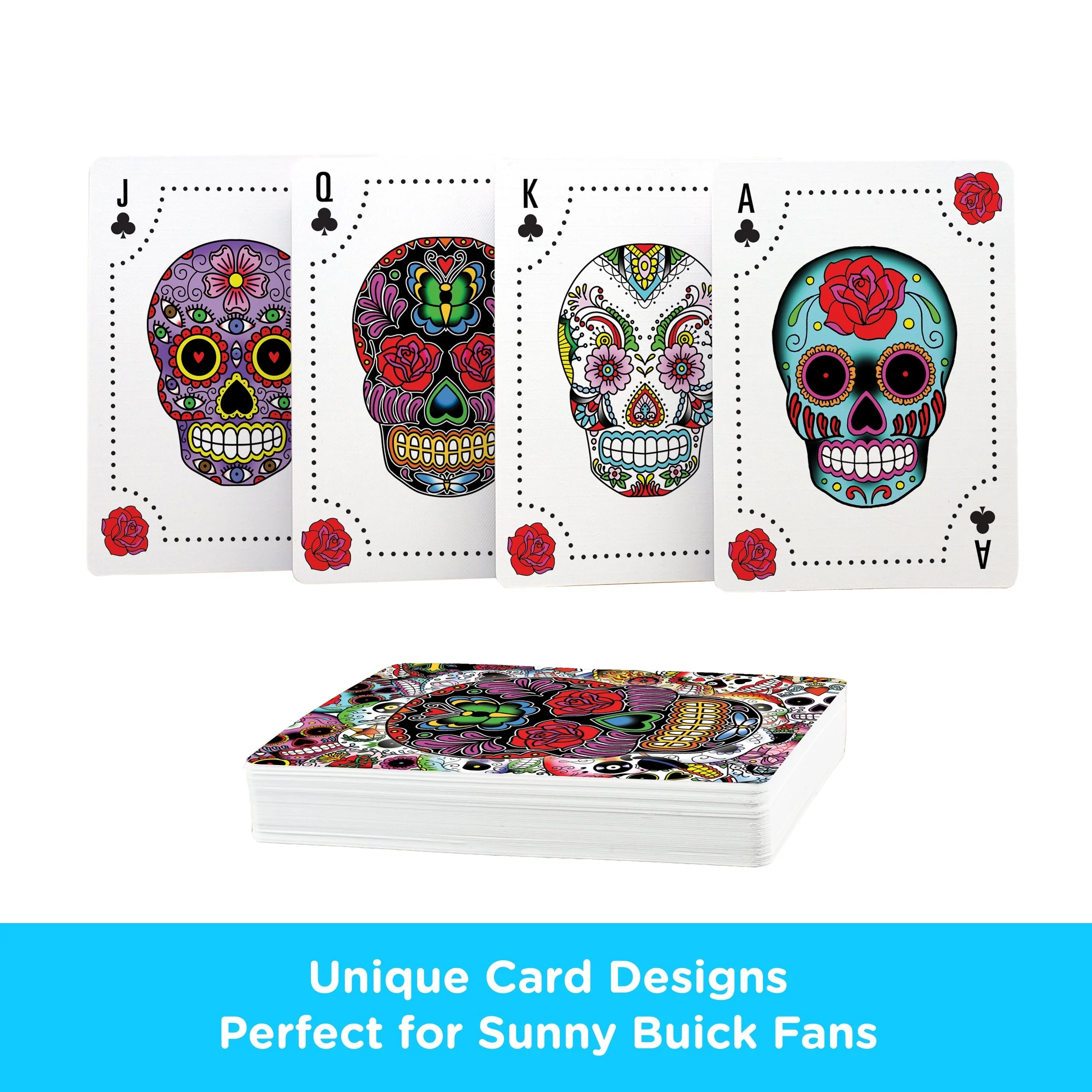 Sugar Skulls Playing Cards – Inspired by Lowbrow Pop Surrealism - Image 3